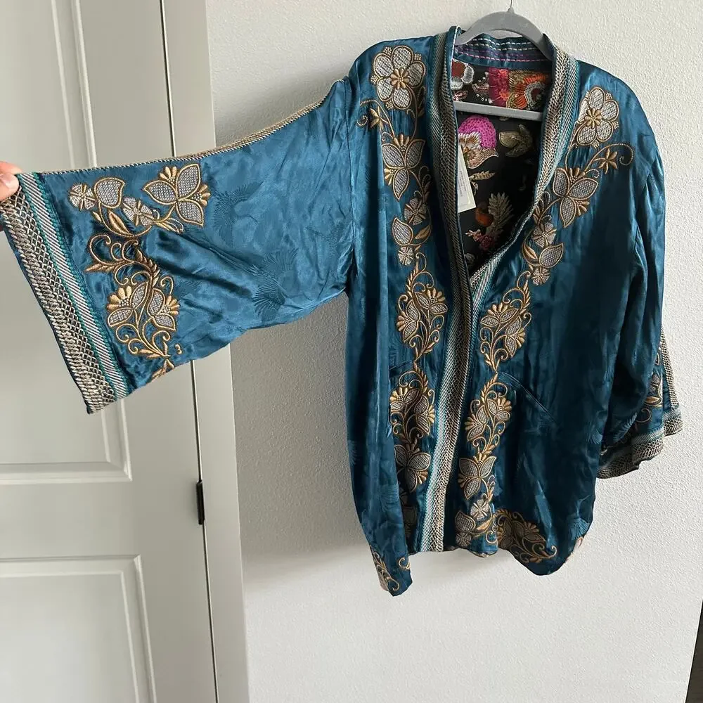 JOHNNY Was Romana Kimono Size Small NEW